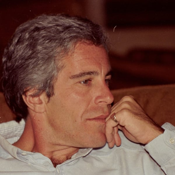 Jeffrey Epstein and Ghislaine Maxwell in archival photo related to Epstein Files case