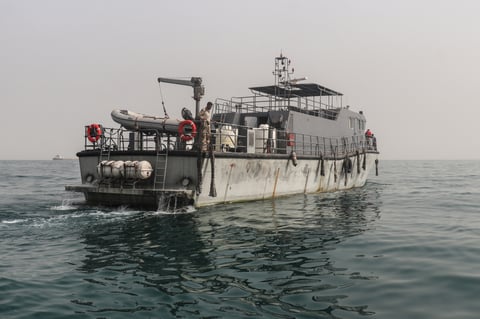 Naval vessels in Red Sea as Iran war disrupts global oil tanker routes driving Exxon and Chevron profits
