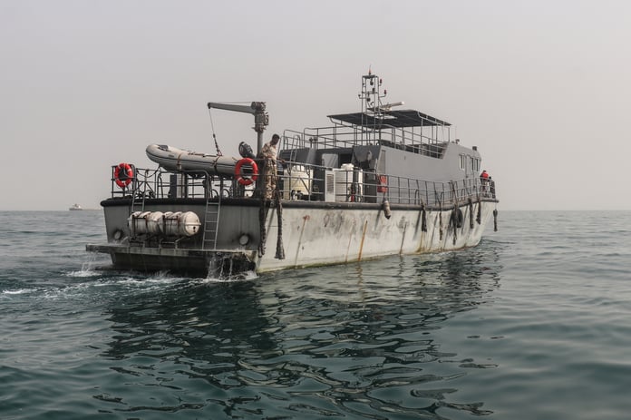 Naval vessels in Red Sea as Iran war disrupts global oil tanker routes driving Exxon and Chevron profits
