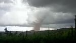 Emergency crews respond to tornado damage in Pomas village, Aude department, southwestern France, August 2026