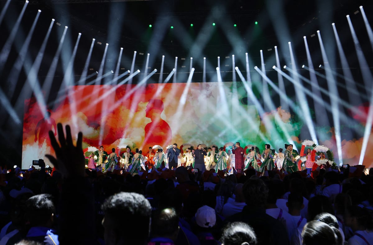 Closing ceremony of the Glasgow 2026 Commonwealth Games at The Hydro arena