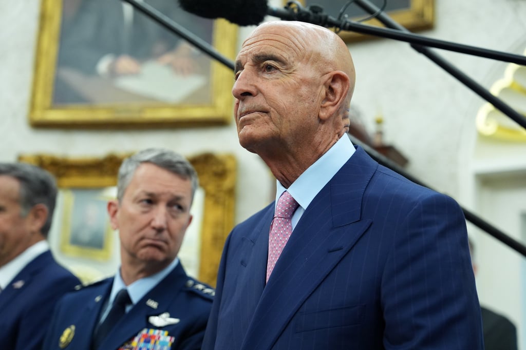 US Special Envoy to Syria Tom Barrack at the White House September 2025