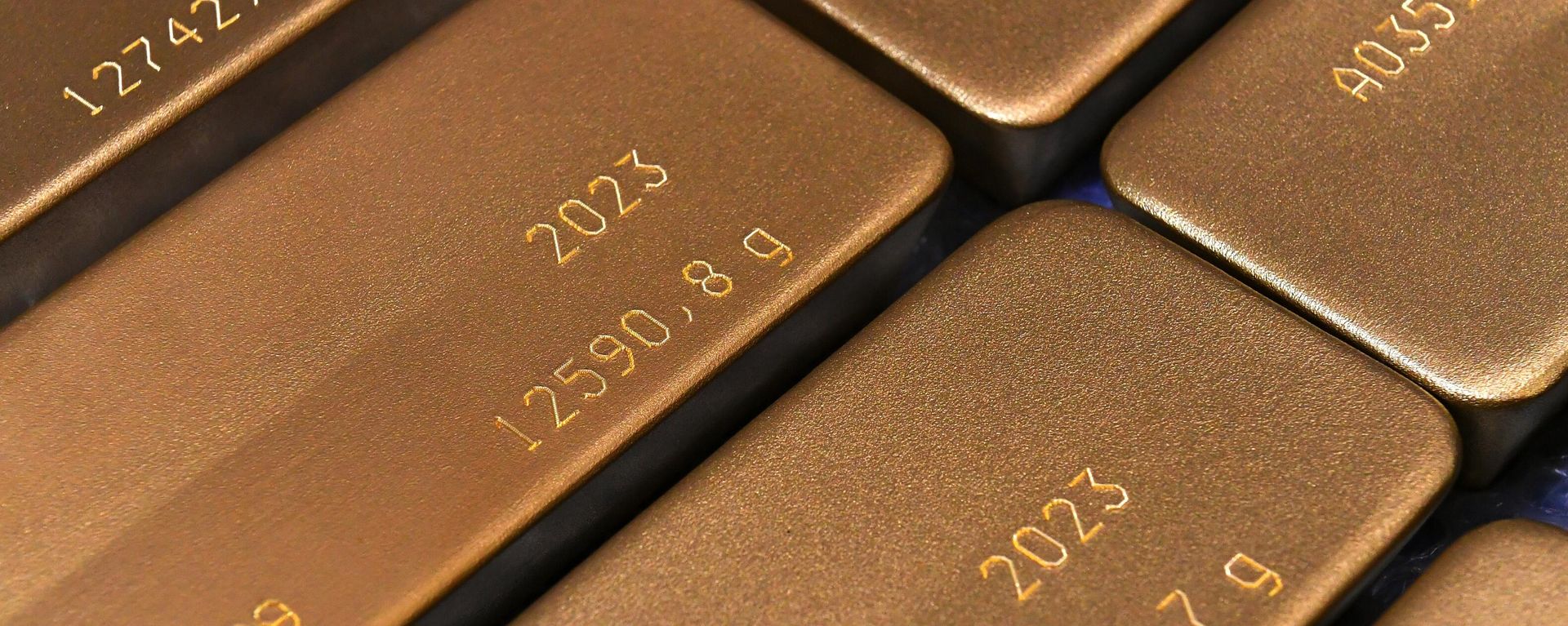 Gold bars representing central bank gold reserve buying at record pace in Q2 2026