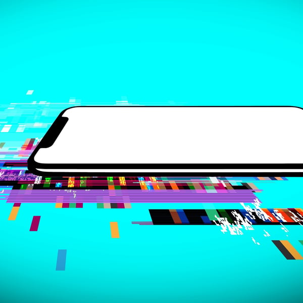Illustration of spyware threatening mobile device security as US courts begin tracking government surveillance tool use