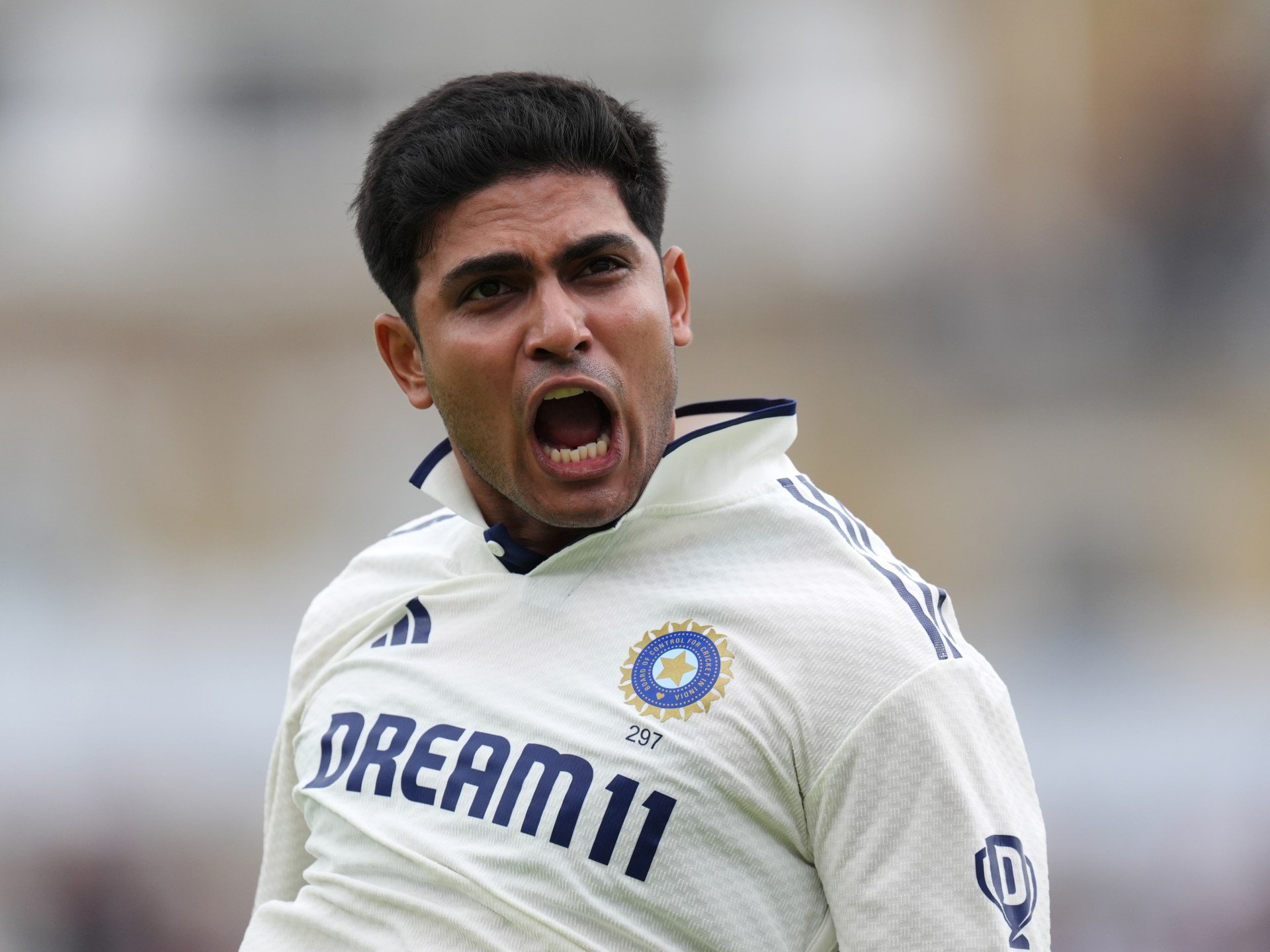India players celebrate victory by six runs over England in the fifth Test at The Oval in August 2025 to draw the Anderson-Tendulkar Trophy 2-2