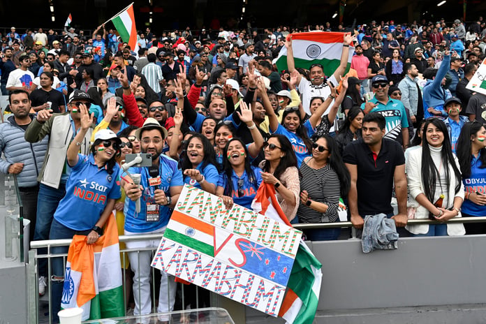 India vs New Zealand national cricket team ODI match action
