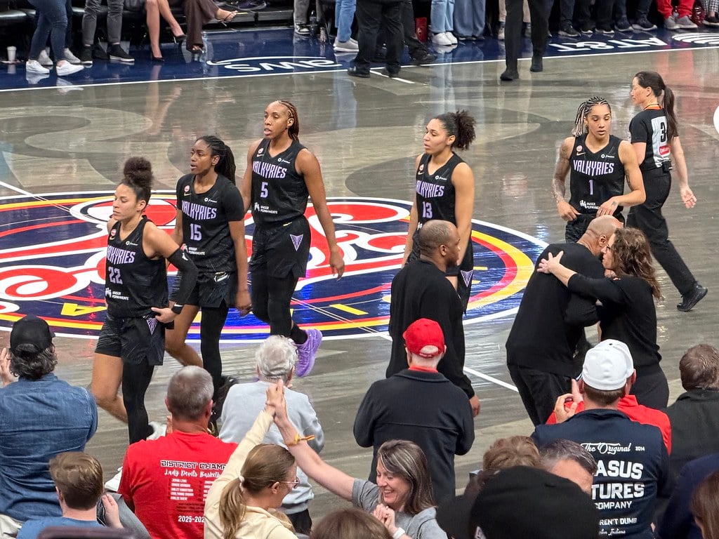 Indiana Fever players in WNBA game action during the 2026 season