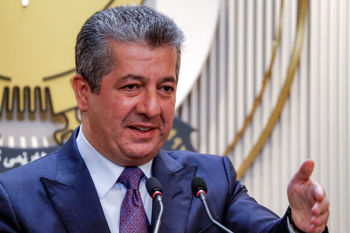 Masrour Barzani Kurdistan Regional Government Prime Minister file photograph AFP