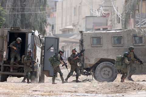 Israeli forces conduct overnight raids in the occupied West Bank, detaining Palestinians including minors