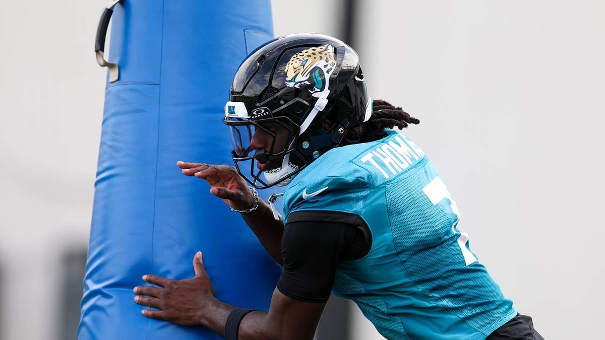 Jacksonville Jaguars at training camp under head coach Liam Coen 2026