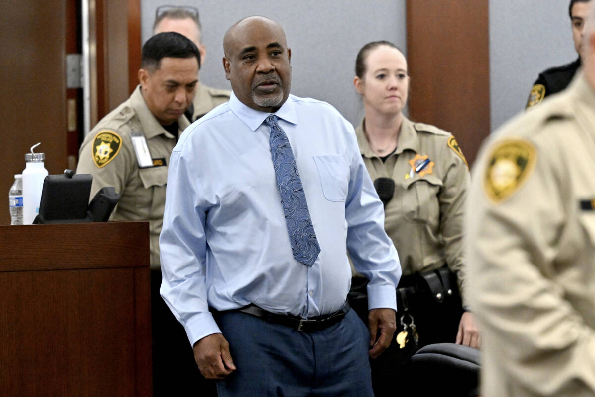 Duane Keffe D Davis in Las Vegas court at Tupac Shakur murder trial August 2026