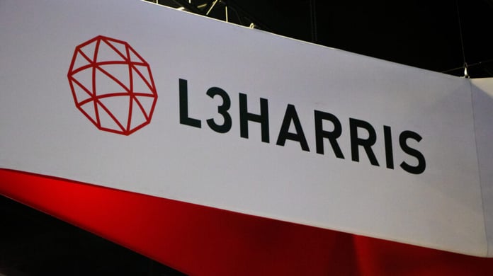 L3Harris Technologies signage at the Air Force Association conference, September 2022