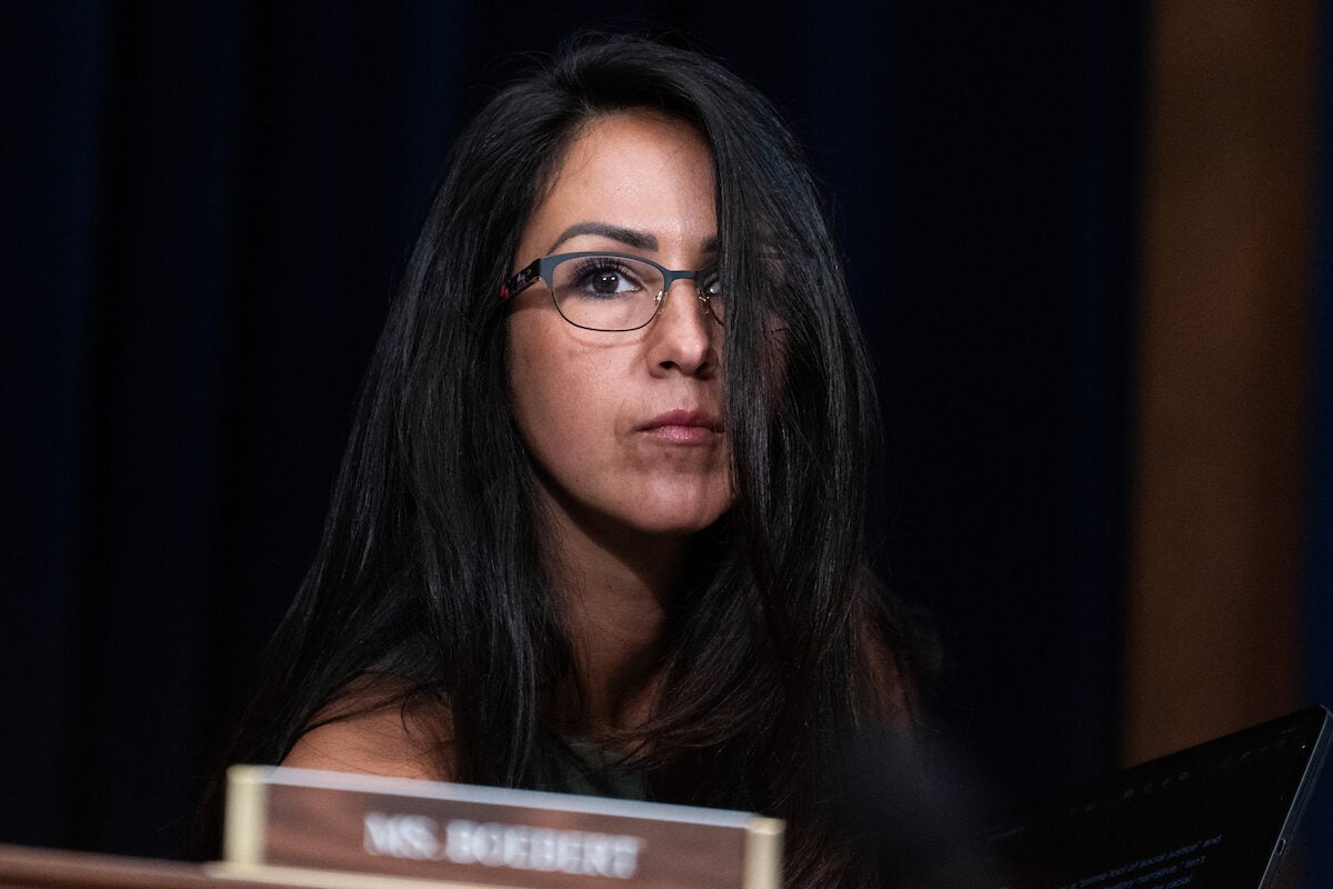 Rep. Lauren Boebert attends House Oversight hearing on Smithsonian in Rayburn Building July 2026