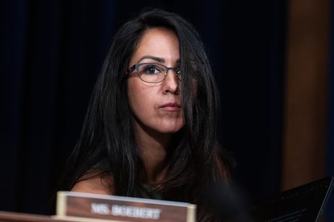 Rep. Lauren Boebert attends House Oversight hearing on Smithsonian in Rayburn Building July 2026