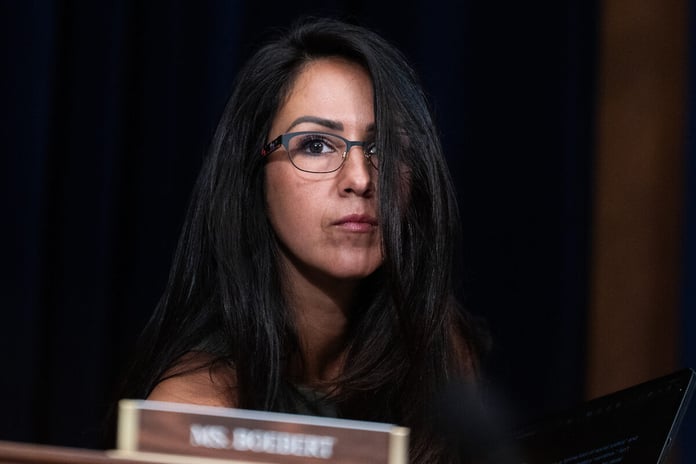 Rep. Lauren Boebert attends House Oversight hearing on Smithsonian in Rayburn Building July 2026