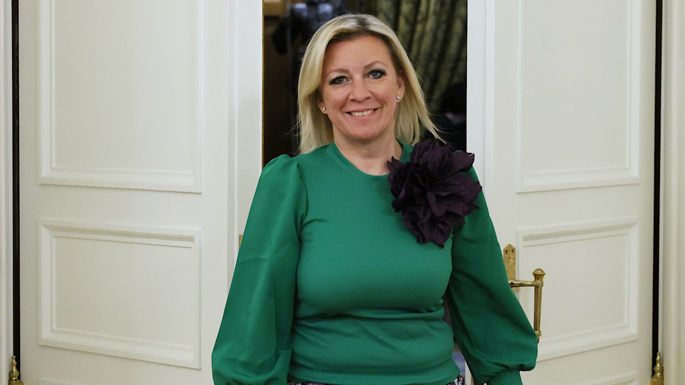 Maria Zakharova, spokeswoman for Russia's Ministry of Foreign Affairs