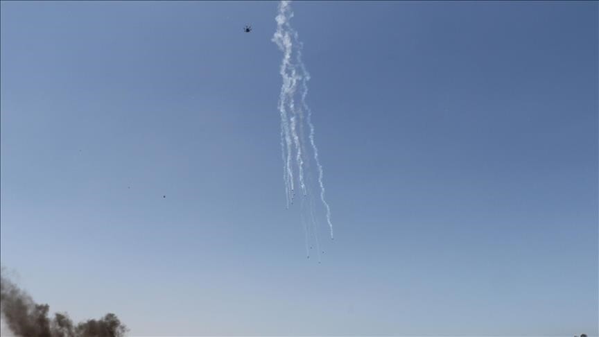 Romanian airspace over Galati region where NATO Spanish F-18s intercepted a suspected Russian drone during Ukraine war aerial operations