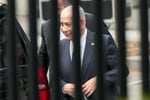 Israeli Prime Minister Benjamin Netanyahu arrives at the White House in Washington DC on July 28 2026 ahead of Gaza withdrawal talks