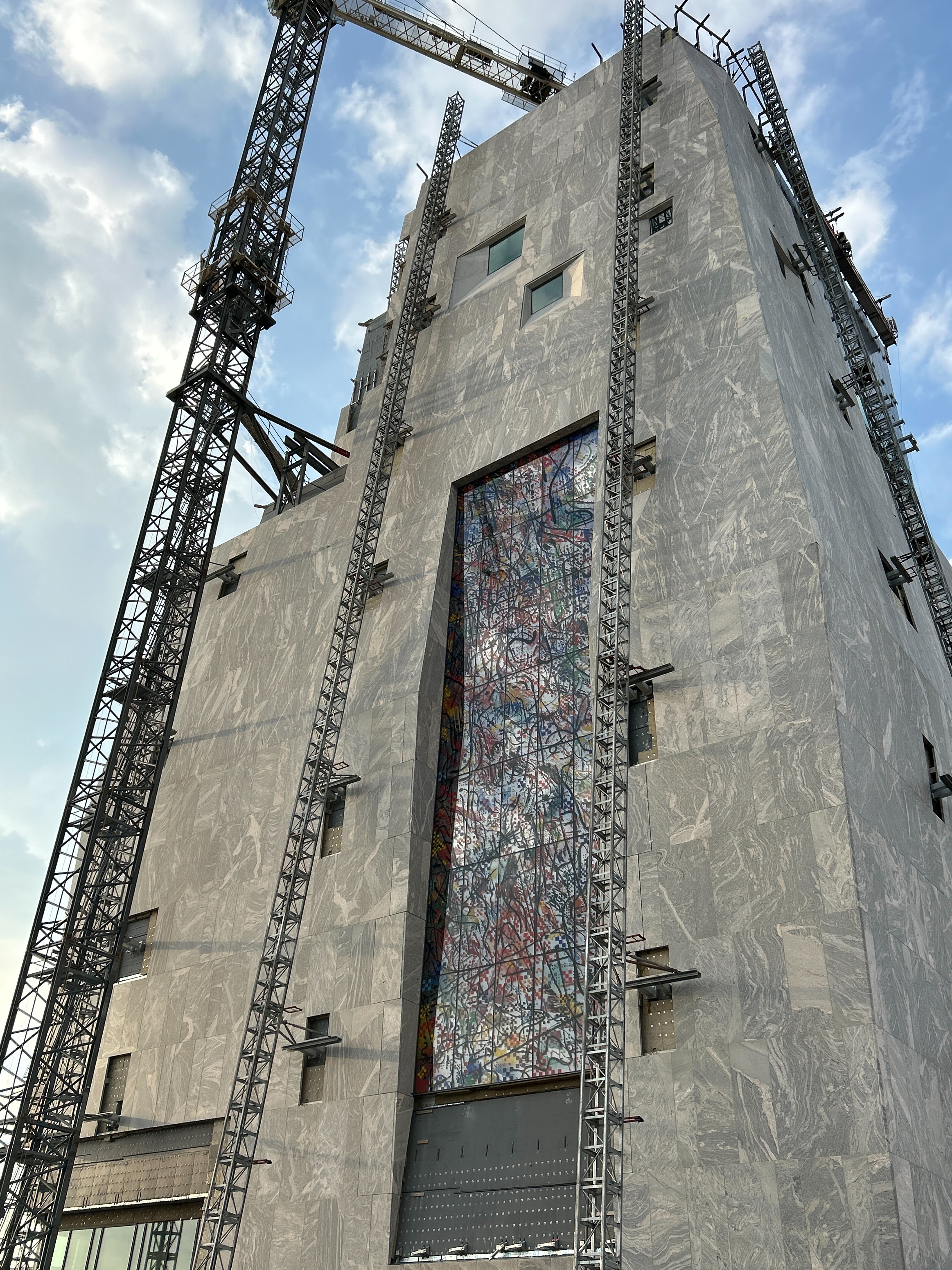 The Obama Presidential Center building in Chicago