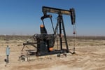 Oil prices today: a working pumpjack on a well in the Permian Basin, the shale field behind most US crude priced against WTI