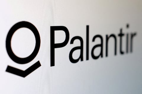 Palantir Technologies logo illustration amid Q2 2026 earnings surge