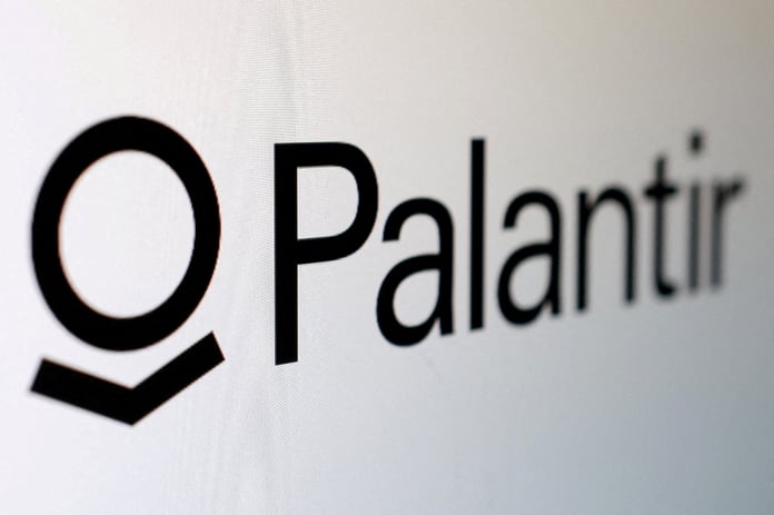 Palantir Technologies logo illustration amid Q2 2026 earnings surge