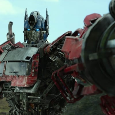Optimus Prime in Transformers: Rise of the Beasts, voiced by Peter Cullen