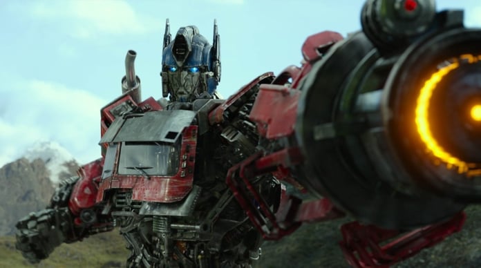 Optimus Prime in Transformers: Rise of the Beasts, voiced by Peter Cullen