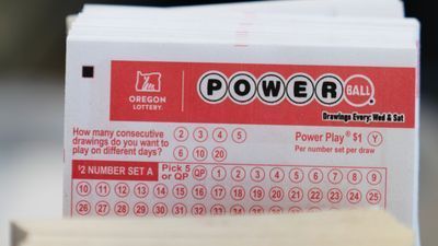 Powerball lottery tickets displayed as jackpot reaches $1 billion in 2026