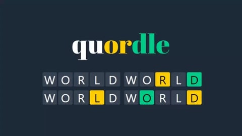 Quordle puzzle #1650 for August 1, 2026 — answers OMEGA, BIRCH, SMOCK, EERIE