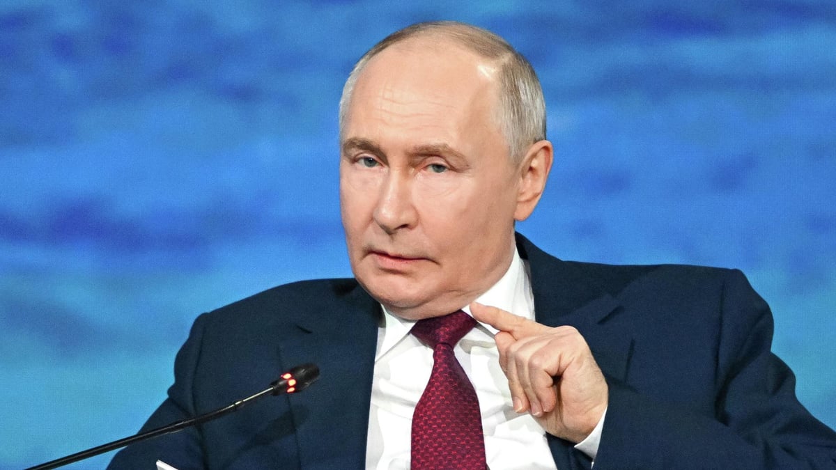 Russian President Vladimir Putin at the St. Petersburg International Economic Forum in June 2026 as Russia deepens ties with China
