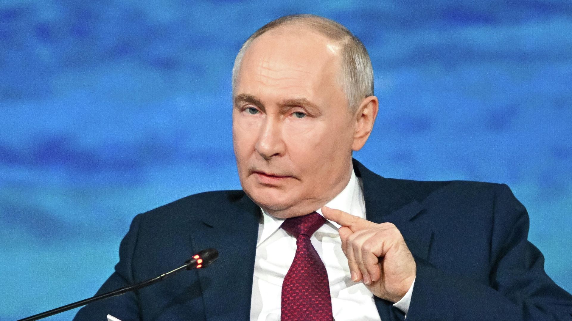 Russian President Vladimir Putin at the St. Petersburg International Economic Forum in June 2026 as Russia deepens ties with China