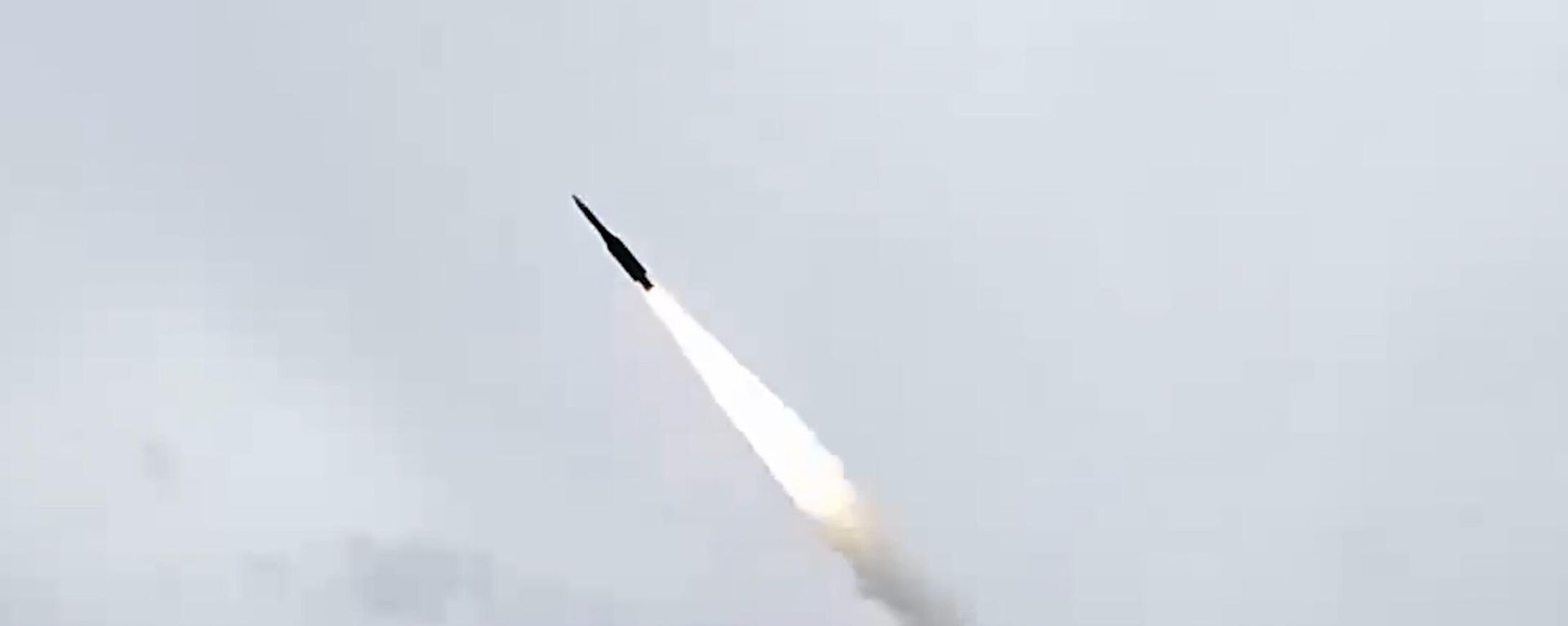 A Russian Navy ship launches missiles toward Ukrainian military targets including Nikolaev port