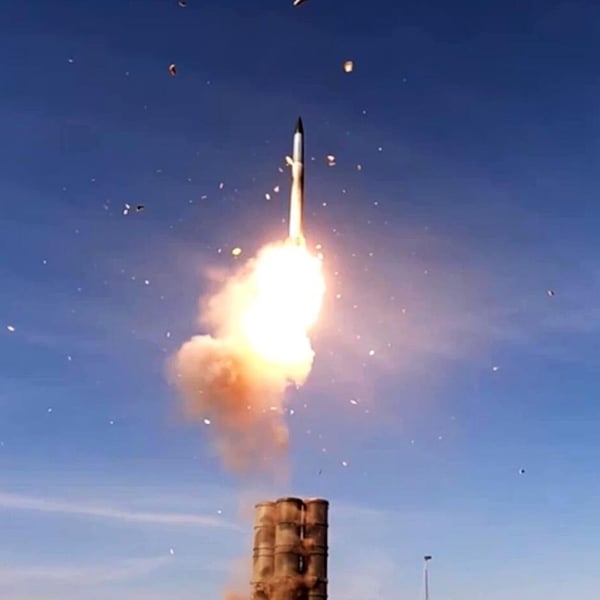 Russian S-300 air defense system in combat operations during Russia's military operation in Ukraine