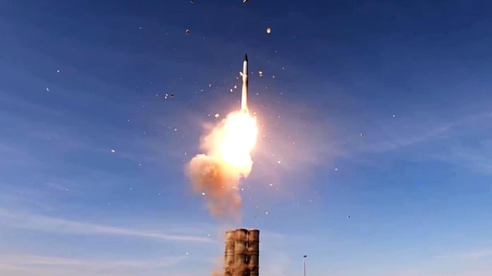Russian S-300 air defense system in combat operations during Russia's military operation in Ukraine
