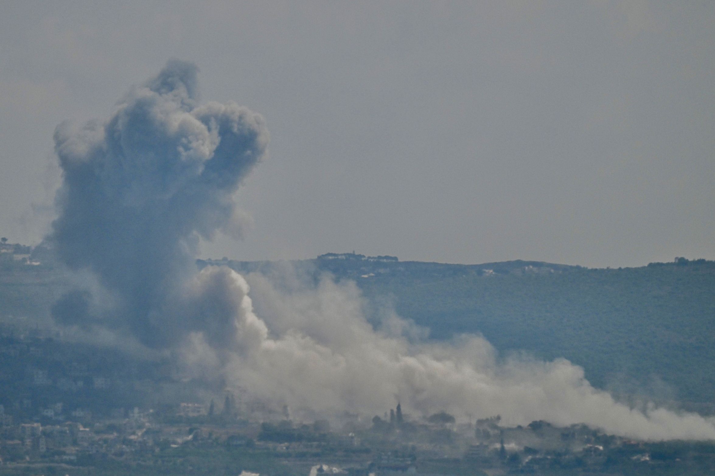 Military activity near southern Lebanon amid ongoing Israeli operations and ceasefire negotiations