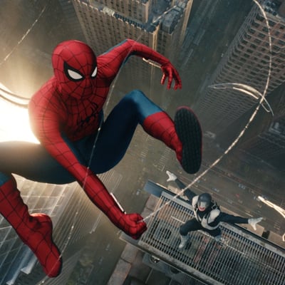 Tom Holland as Spider-Man with Zendaya and Sadie Sink in Spider-Man Brand New Day 2026