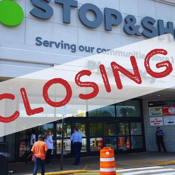 Stop and Shop supermarket storefront in New Jersey