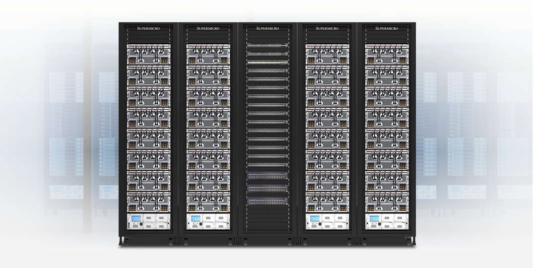 Supermicro data center server infrastructure for AI computing