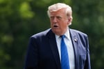 US President Donald Trump at press briefing as US and Israel plan strikes on Iran energy infrastructure