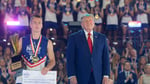 President Donald Trump at 2026 Patriot Games SPIRE Academy Geneva Ohio