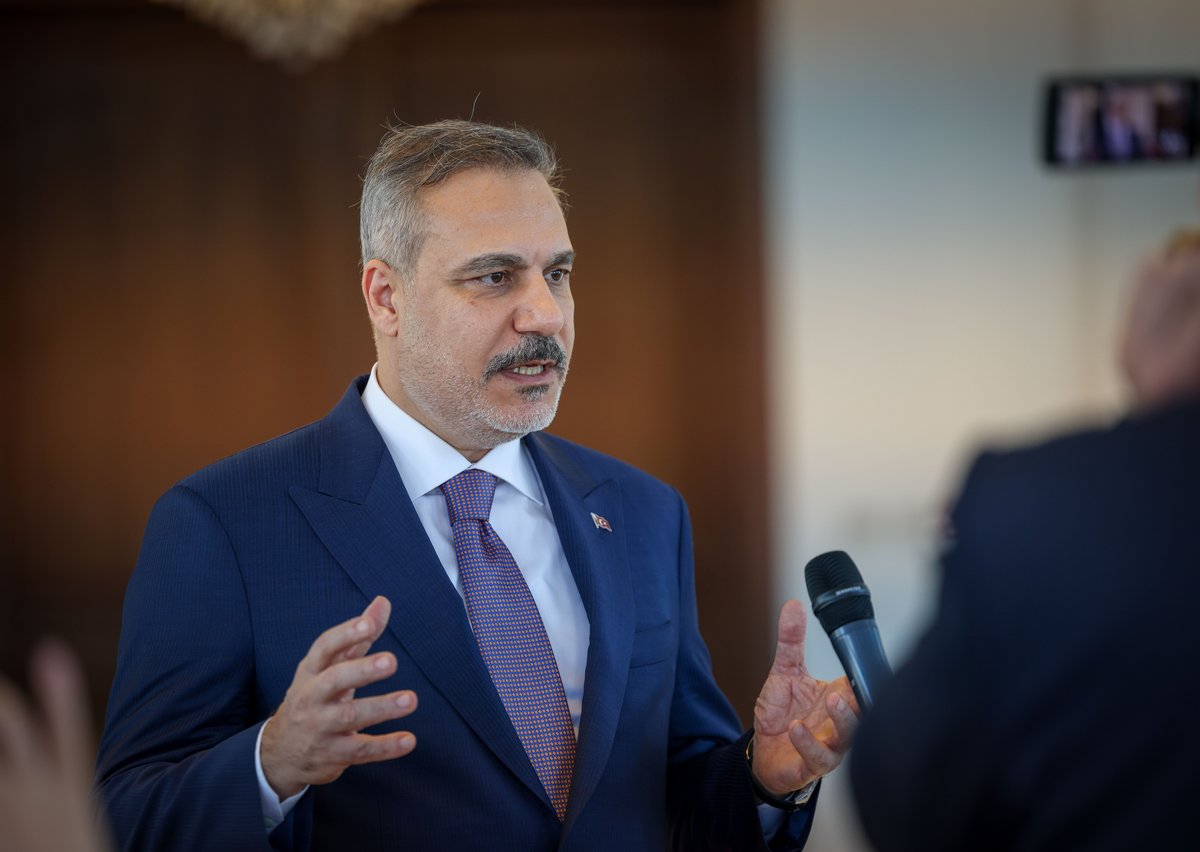 Turkey's Foreign Minister Hakan Fidan meets Libyan officials in Benghazi amid Libya's ongoing political division and foreign military presence