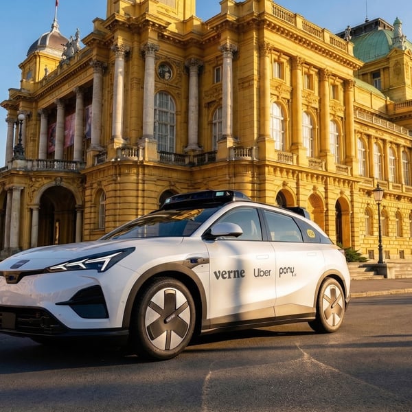 Uber and Pony.ai announce Verne robotaxi partnership for European expansion