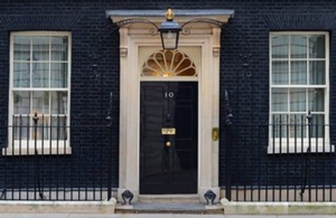 10 Downing Street, UK government headquarters where planning devolution powers were announced