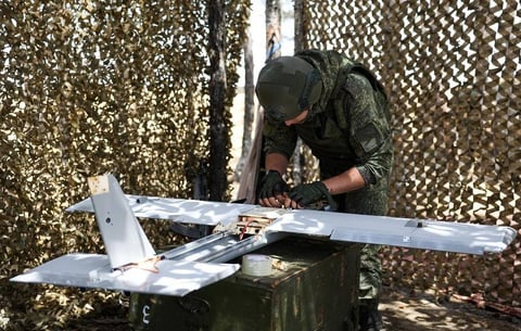 Ukrainian air defense operation in the Odessa region as Russia conducts strikes on southern Ukraine