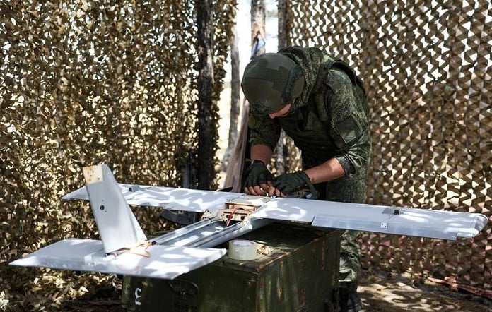 Ukrainian air defense operation in the Odessa region as Russia conducts strikes on southern Ukraine