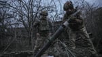 Ukrainian soldiers at frontline position as Russia calls for counter-terrorism cooperation against Ukraine