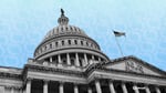 The US Capitol building in Washington DC where the Senate is set to vote on the CLARITY Act cryptocurrency regulation bill in September 2026