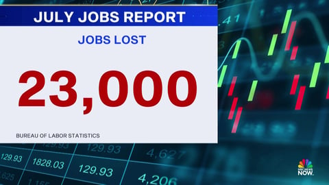 US July 2026 jobs report shows economy shed 23,000 nonfarm payrolls as labor market weakens