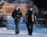 US Coast Guard crew members conduct a joint search and rescue exercise in Kodiak Alaska 2026
